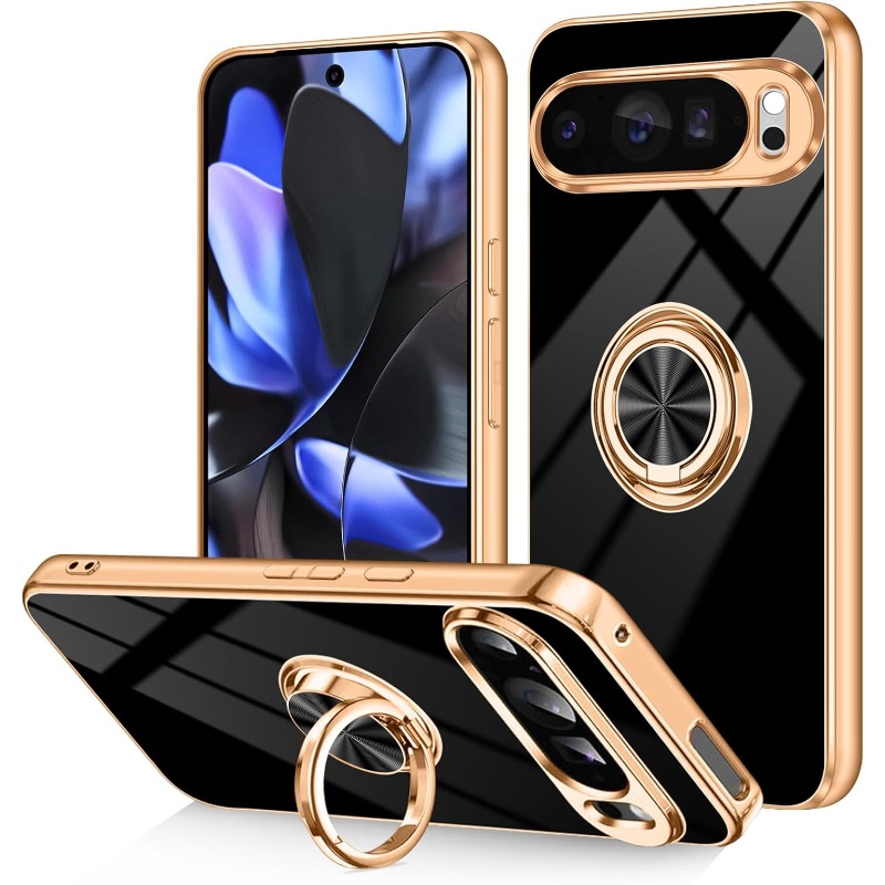Wrap Ring Gold - Fashion Slim Soft TPU Gold Plated