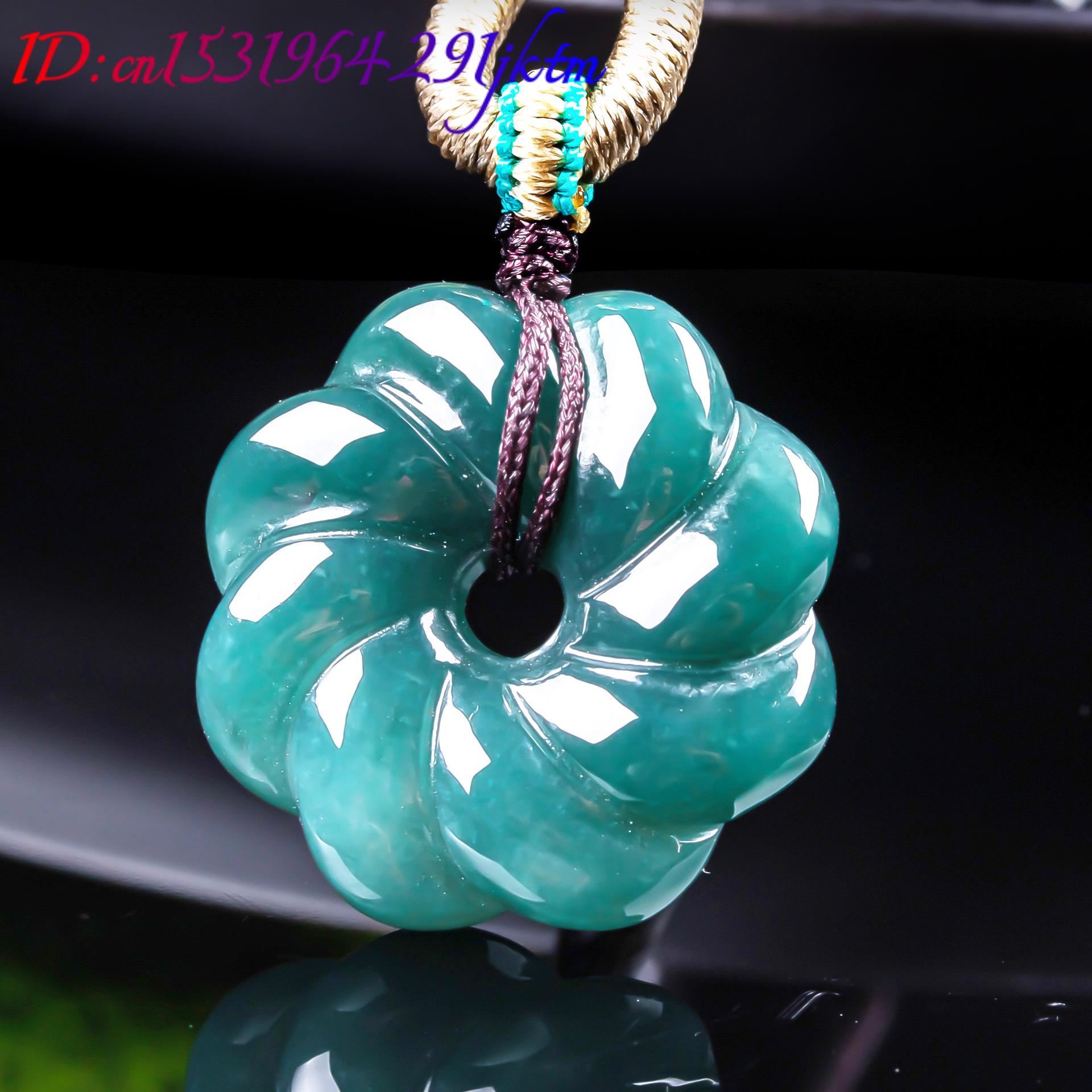 Natural Burmese Jadeite Flower - Women'S Accessories And Jewelry recension och pris