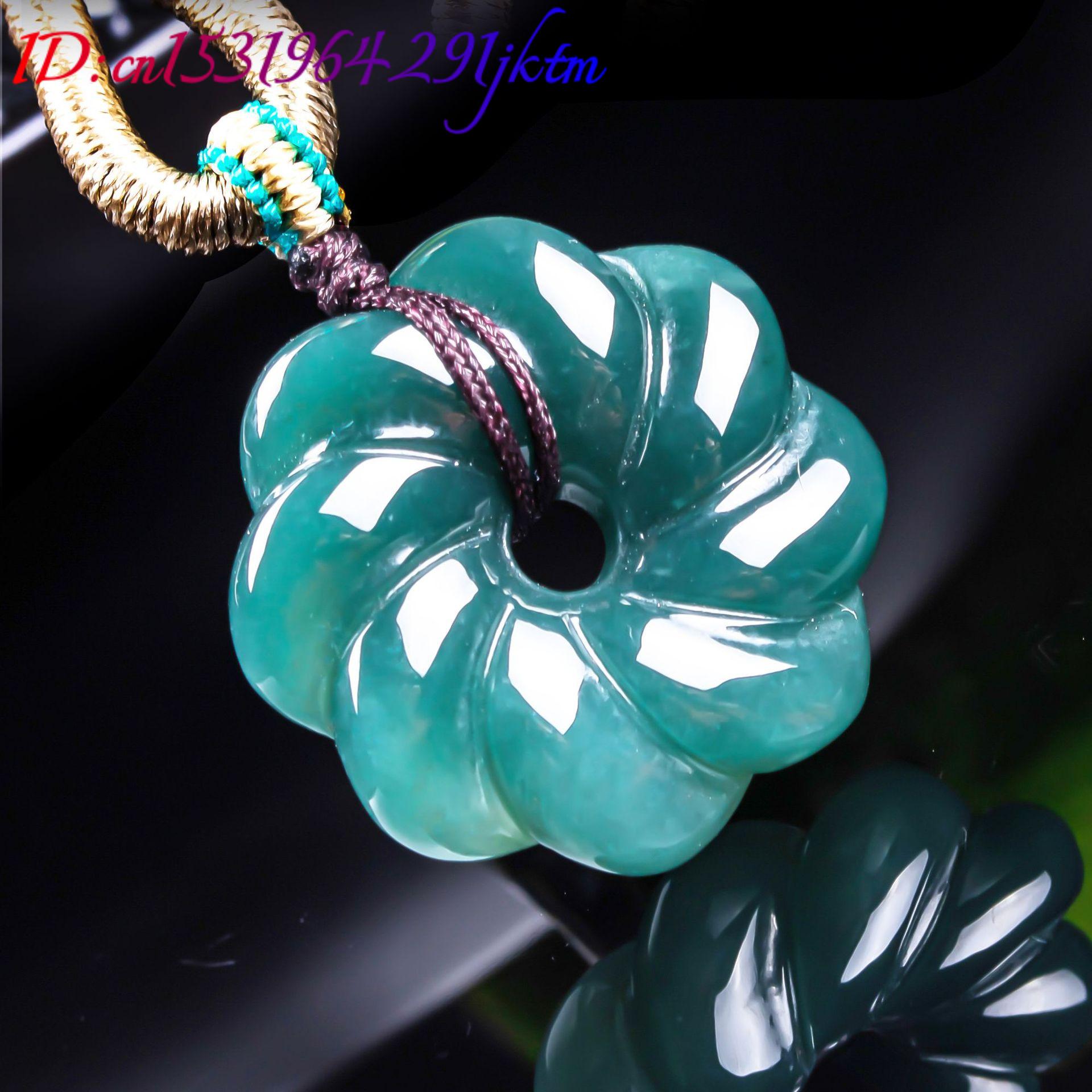 Natural Burmese Jadeite Flower - Women'S Accessories And Jewelry recension och pris