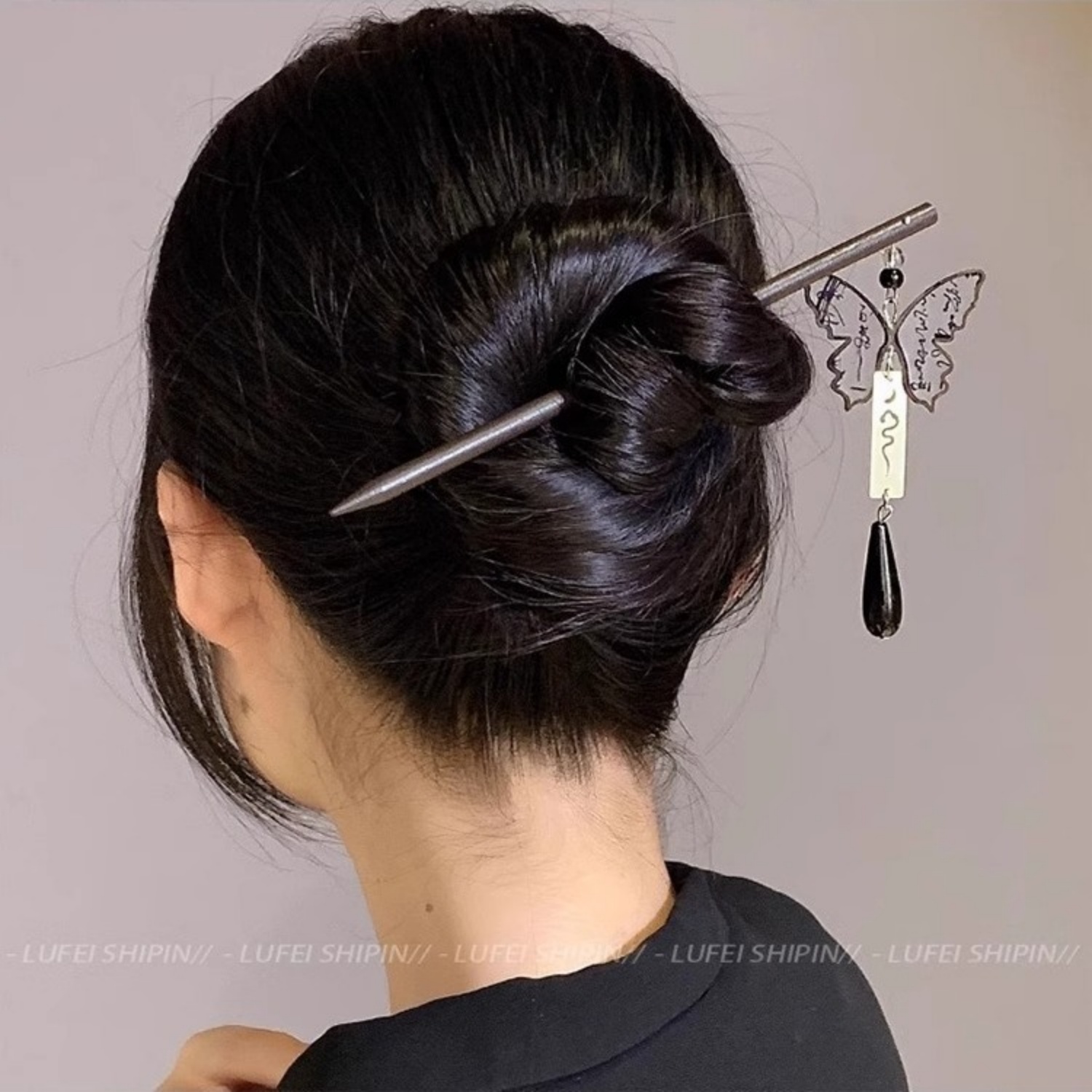 Light Luxury Wooden Tassel Hai - Women Accessories Shop recension och pris