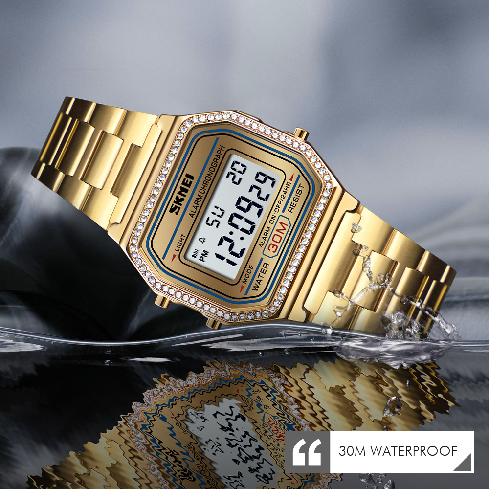 Luxury Lady Watch SKMEI New Wo - Women Accessories Display recension och pris