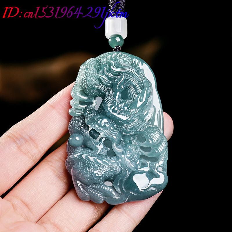 Natural Burmese Jadeite Dragon - Women'S Accessories And Jewelry recension och pris