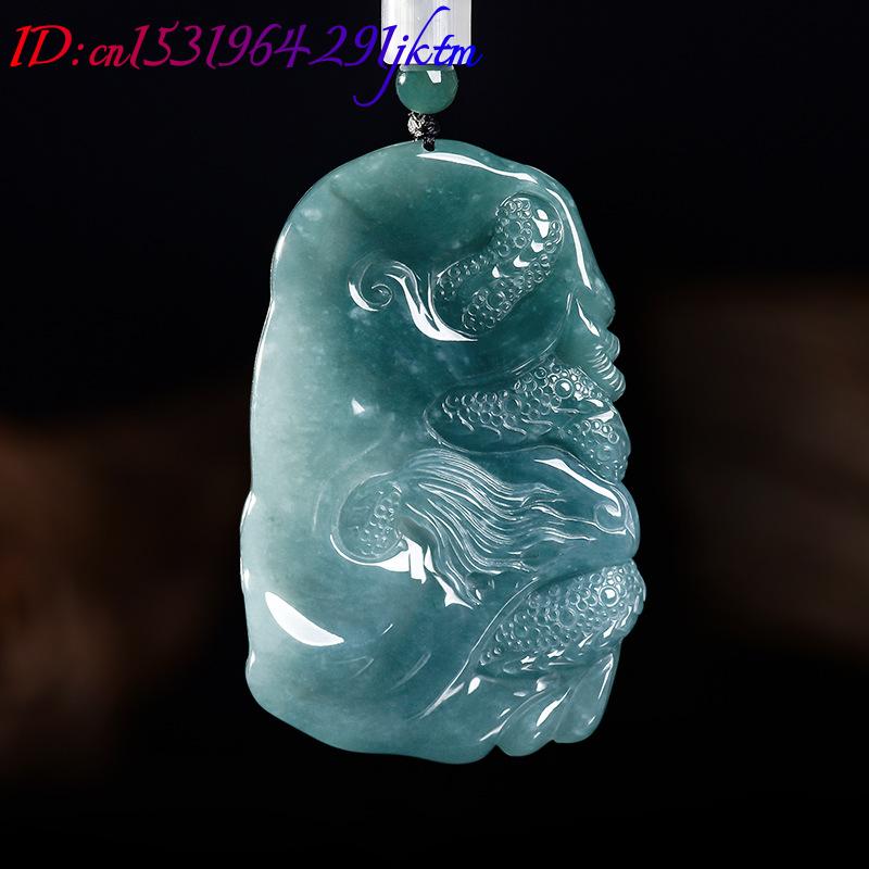 Natural Burmese Jadeite Dragon - Women'S Accessories And Jewelry recension och pris