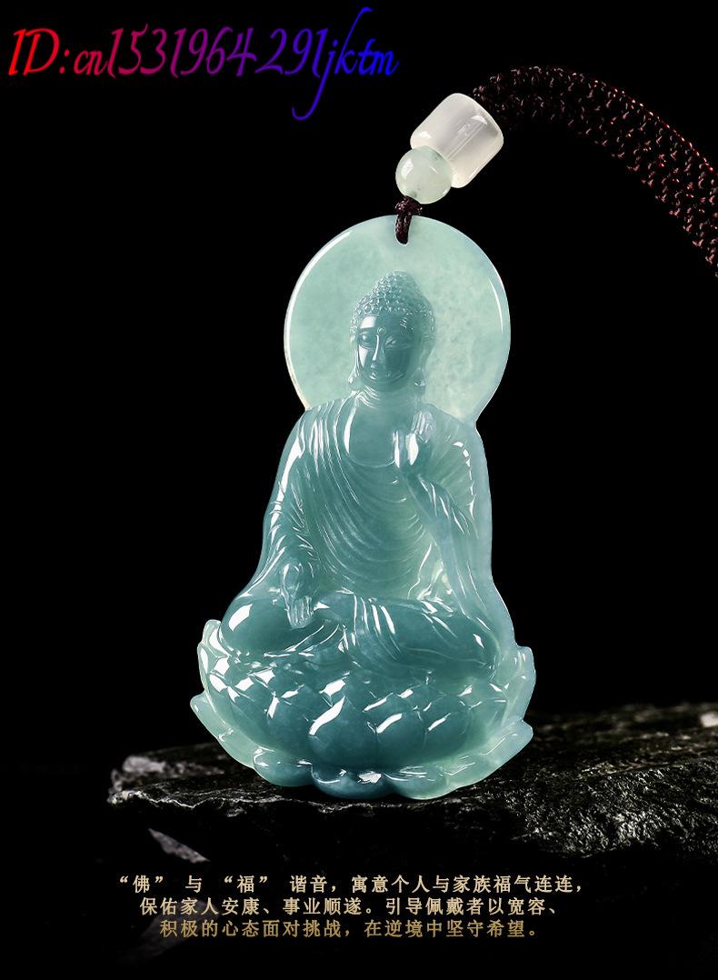Natural Burmese Jadeite Buddha - Women'S Accessories And Jewelry recension och pris