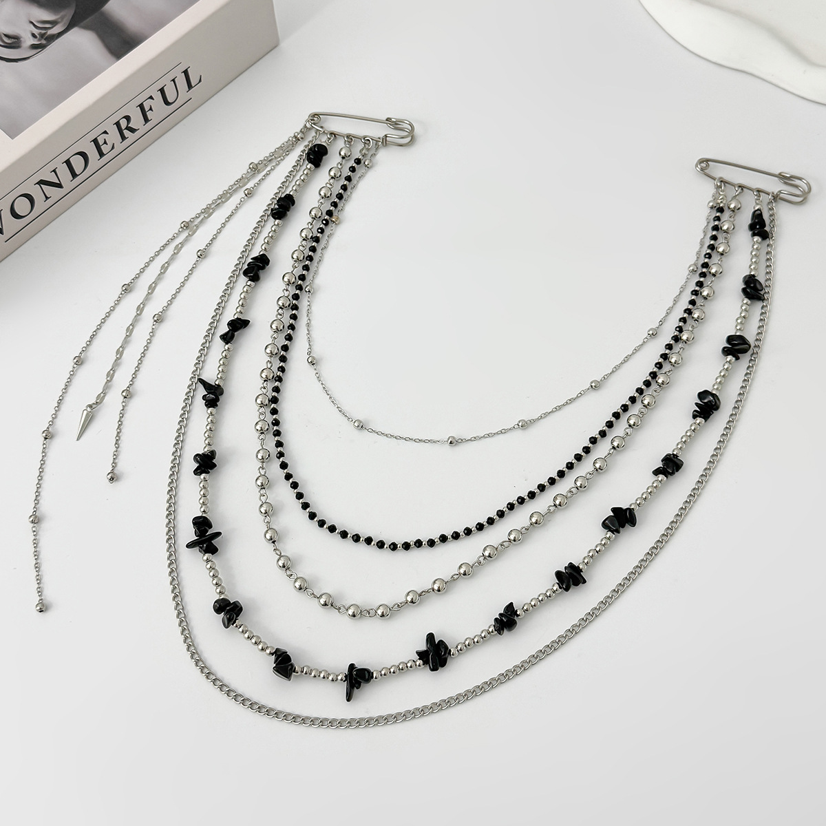 Punk Hip Hop Long Crystal Broo - Women'S Accessories And Jewelry recension och pris