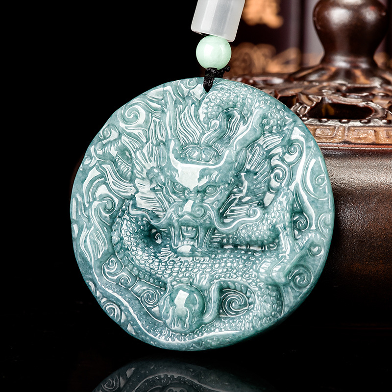 Burmese Jadeite Dragon Pendant - Women'S Accessories And Jewelry recension och pris