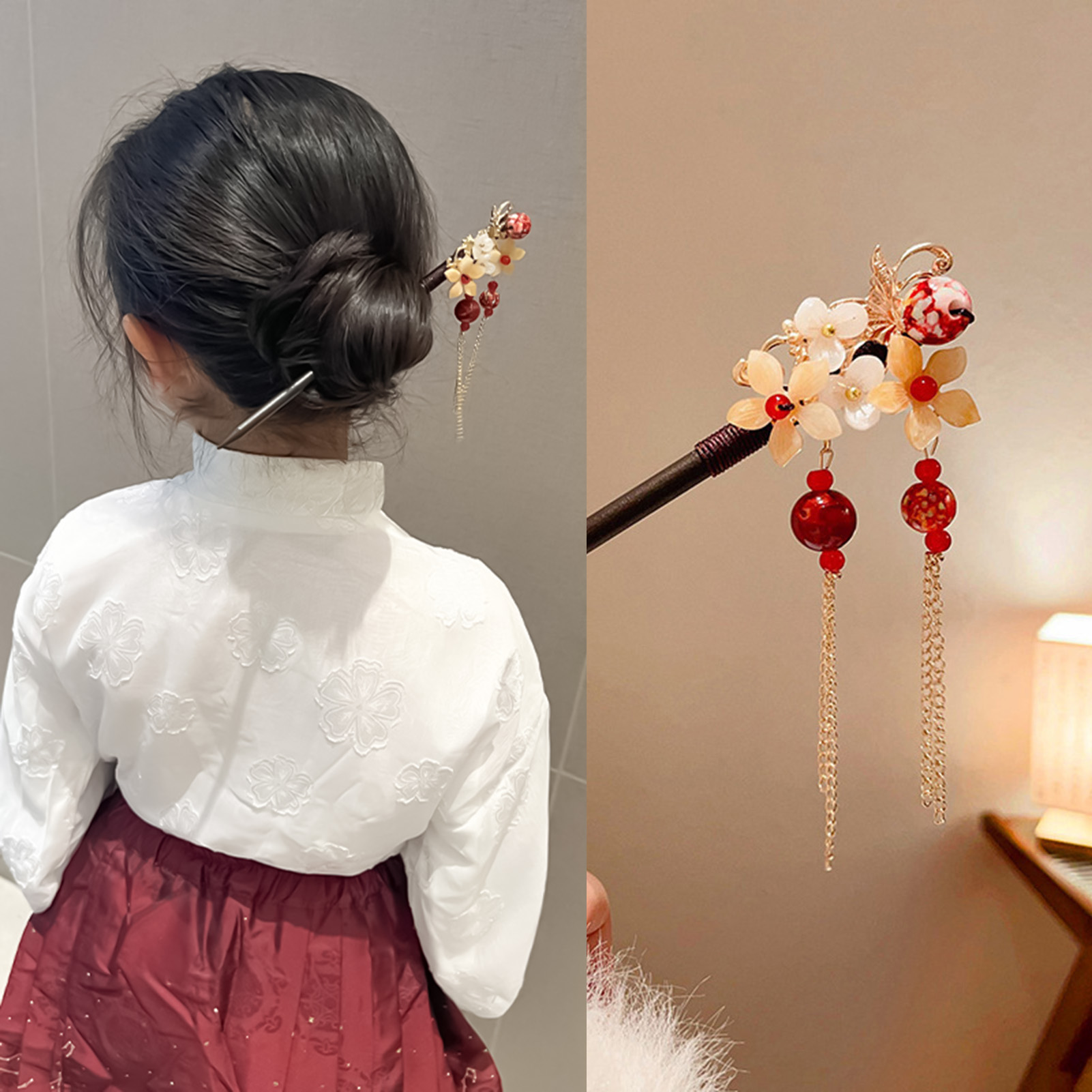Holiday Party Chinese Hair Sti - Women Accessories Shop recension och pris