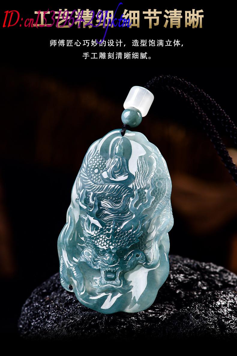 Natural Burmese Jadeite Dragon - Women'S Accessories And Jewelry recension och pris