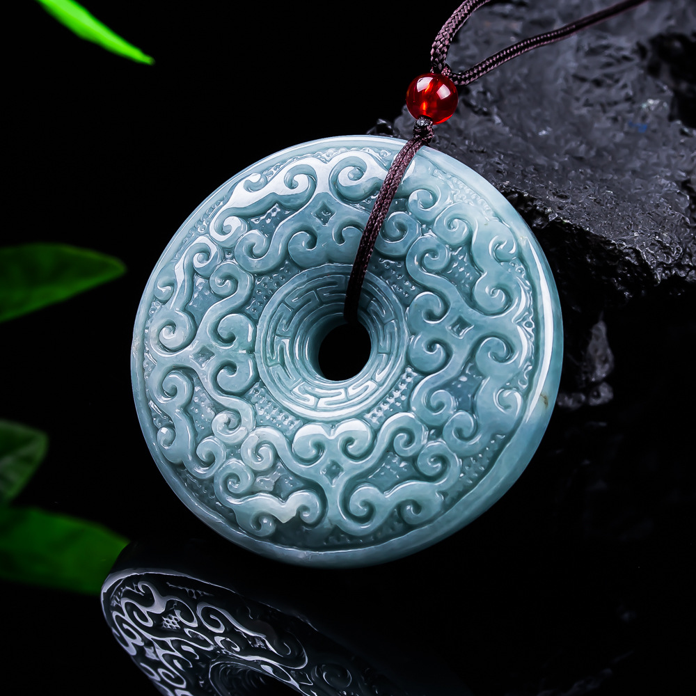 Natural Burmese Jadeite Flower - Women'S Accessories And Jewelry recension och pris
