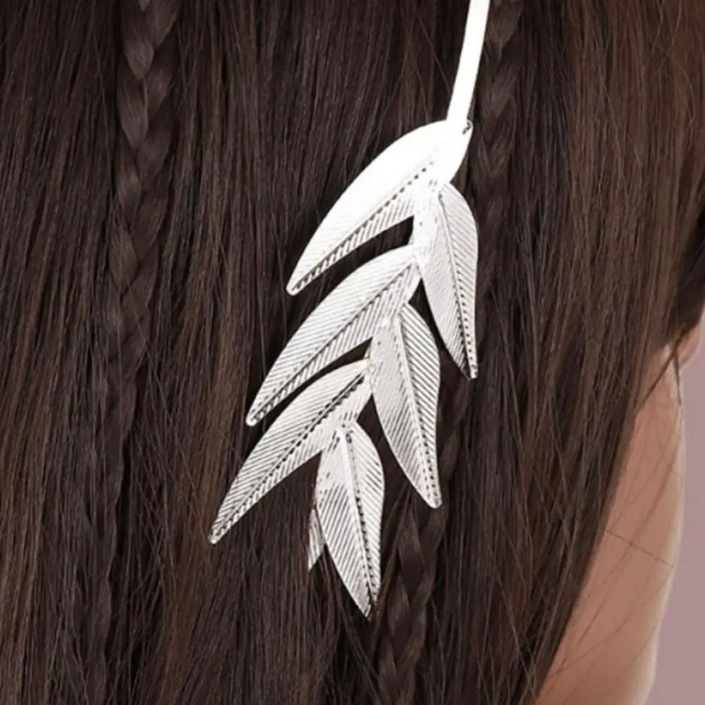 Elegant Metal Leaf Crown Palac - Wrap Ring Gold recension och pris