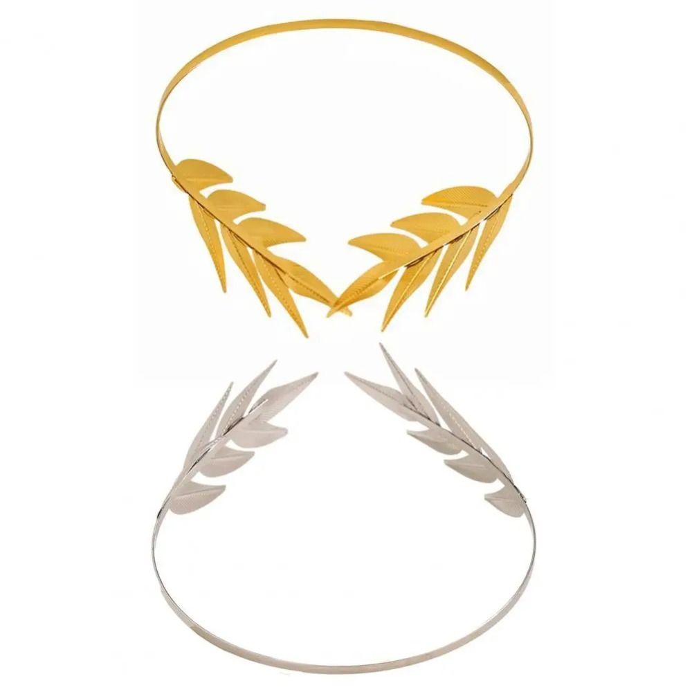 Elegant Metal Leaf Crown Palac - Wrap Ring Gold recension och pris