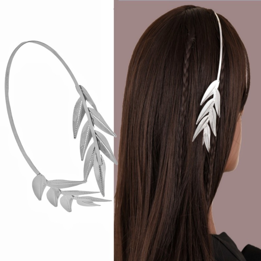 Elegant Metal Leaf Crown Palac - Wrap Ring Gold recension och pris