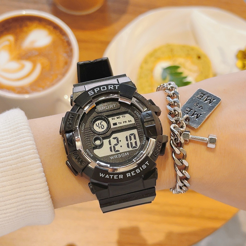Men Women Digital Watches with - Women Accessories Display recension och pris