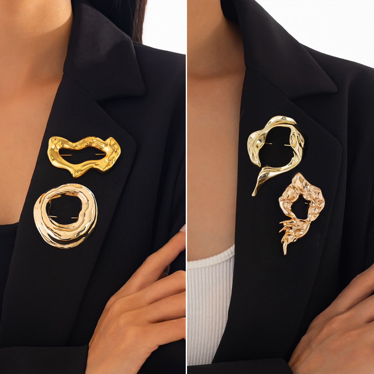 New Fashion Irregular Brooches - Women'S Accessories And Jewelry recension och pris