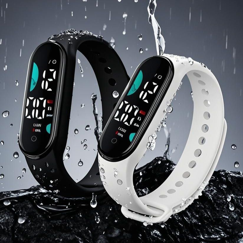 LED Watch Waterproof Kids Watc - Women Accessories Display recension och pris