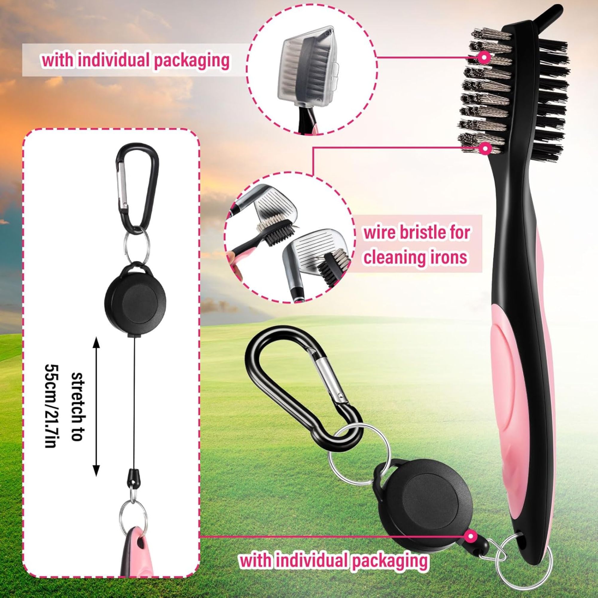 10 Pcs Golf Accessories Kit, I - Women'S Golf Accessories recension och pris