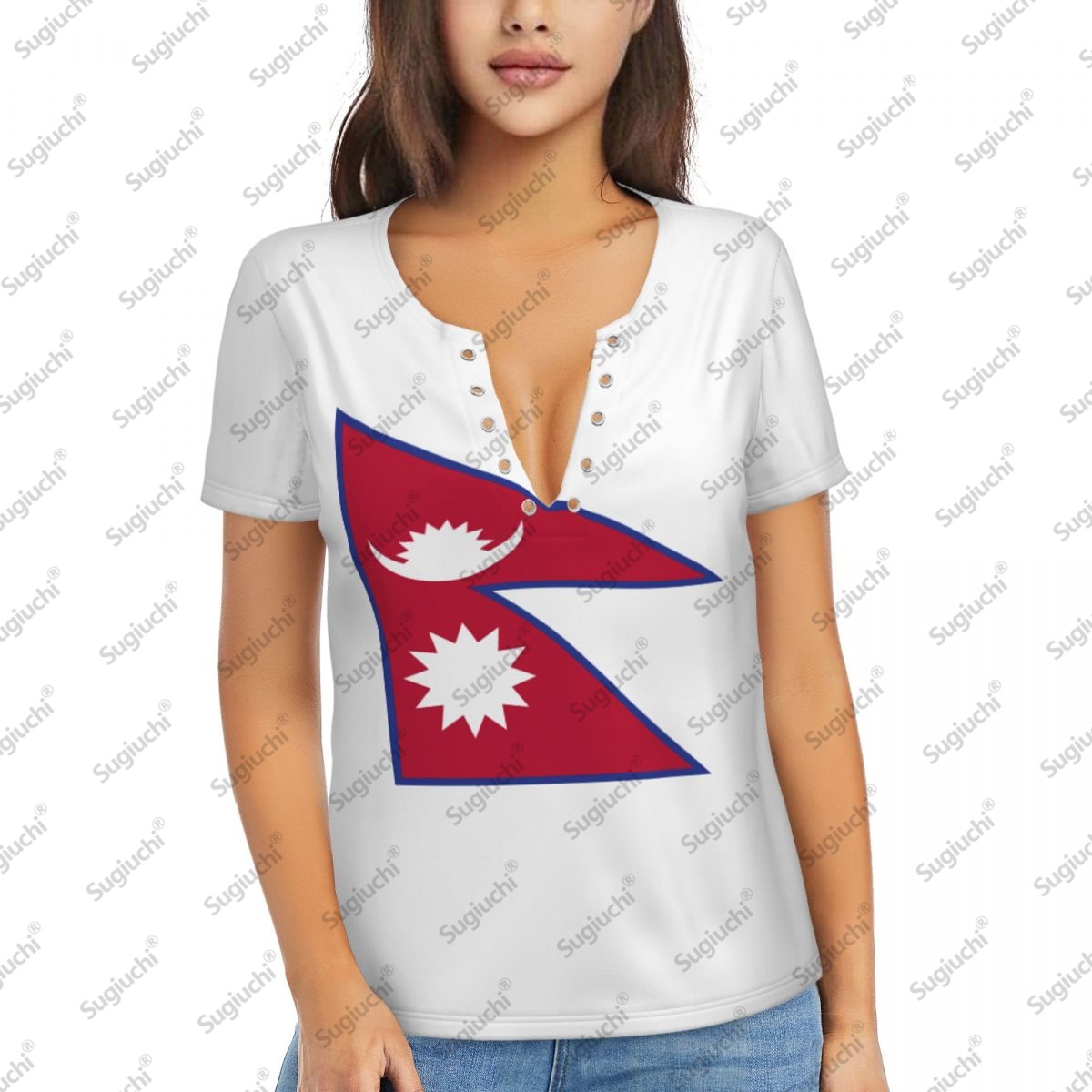 2025 Nepal Flag Sexy Deep V Ne - Women Accessories Nepal recension och pris