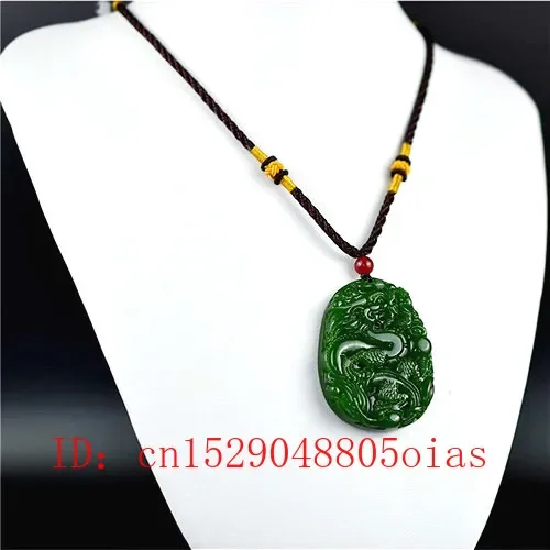 Natural Green Chinese Jade Dra - Women'S Accessories And Jewelry recension och pris