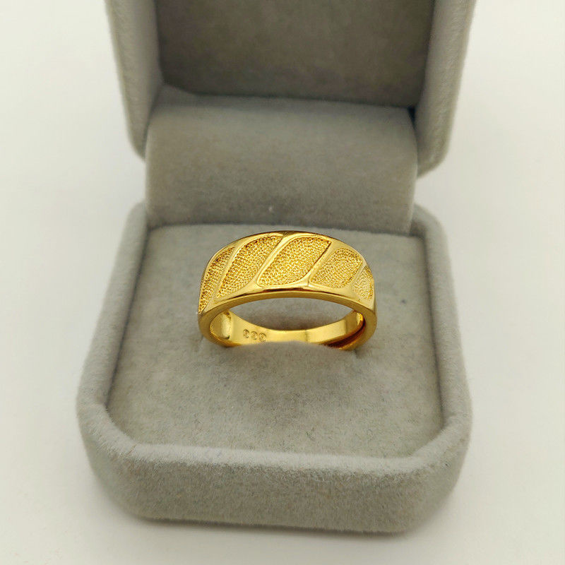 Classic Pure Plated Real 18k Y - Wrap Ring Gold recension och pris