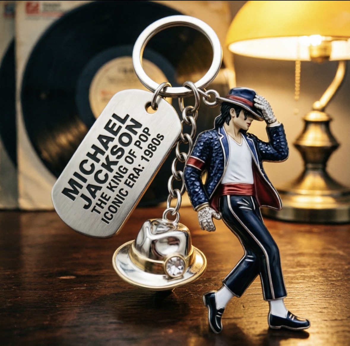 Michael Jackson Keychain, Clas - Women'S Accessories And Jewelry recension och pris