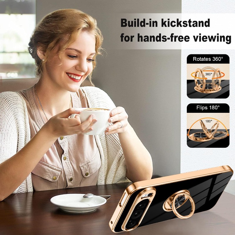 Fashion Slim Soft TPU Gold Pla - Wrap Ring Gold recension och pris