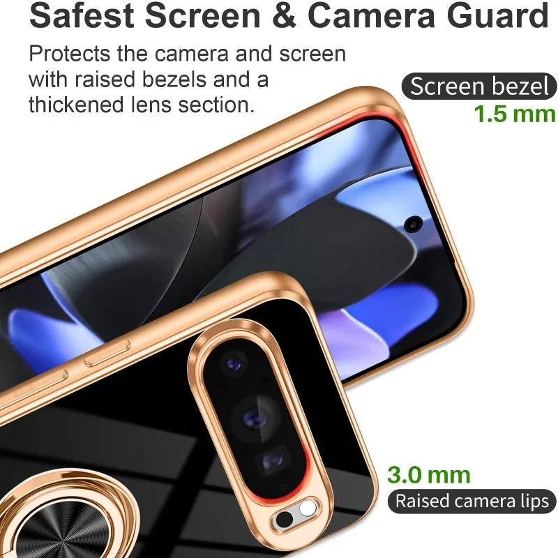 Fashion Slim Soft TPU Gold Pla - Wrap Ring Gold recension och pris