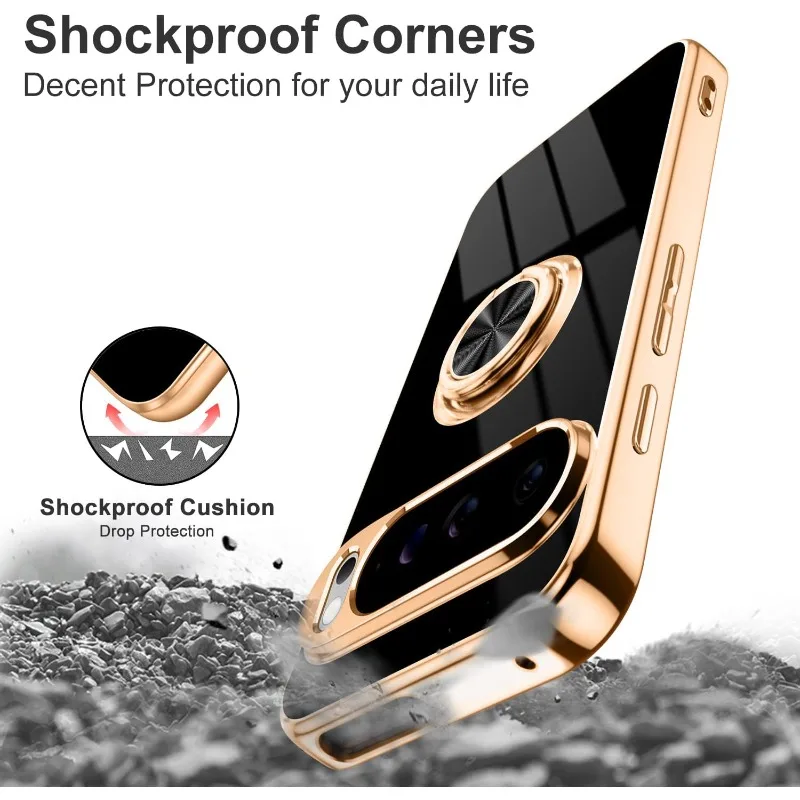 Fashion Slim Soft TPU Gold Pla - Wrap Ring Gold recension och pris