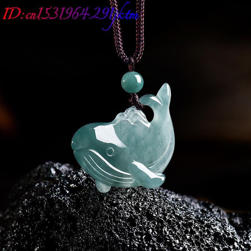 Natural Burmese Jadeite Whale  - Women'S Accessories And Jewelry recension och pris
