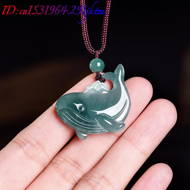 Natural Burmese Jadeite Whale  - Women'S Accessories And Jewelry recension och pris