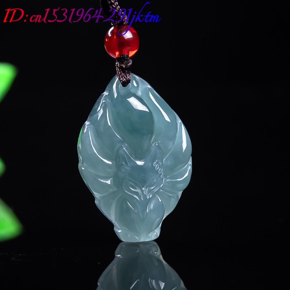 Natural Burmese Jadeite Fox Pe - Women'S Accessories And Jewelry recension och pris