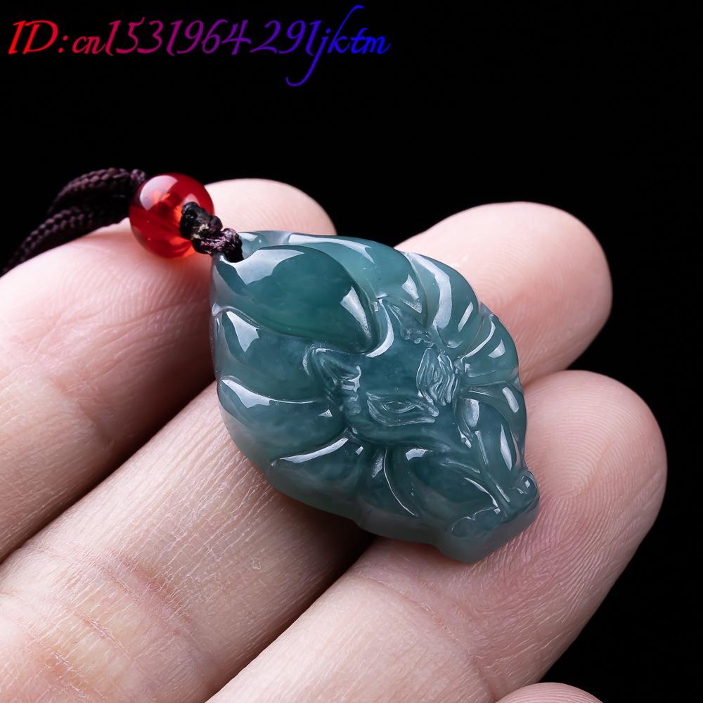 Natural Burmese Jadeite Fox Pe - Women'S Accessories And Jewelry recension och pris