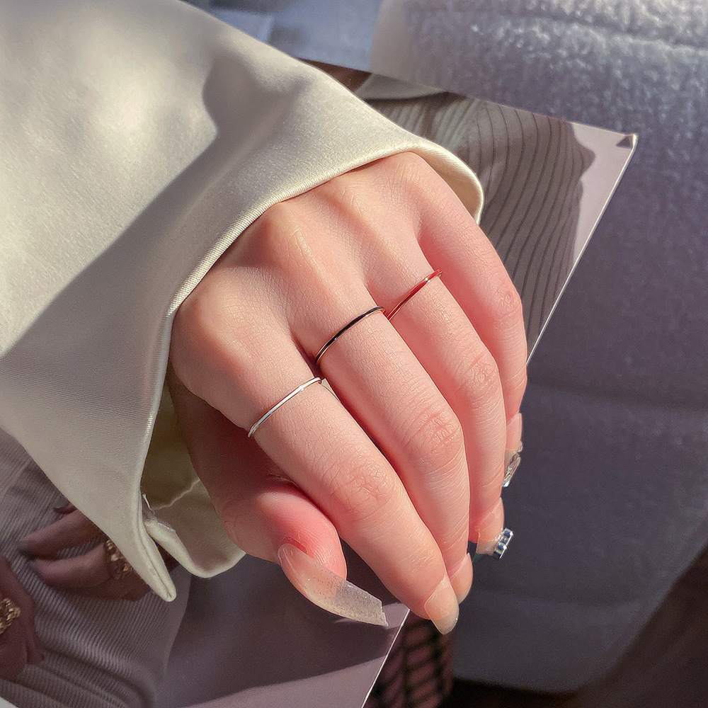 Titanium Steel Rose Gold Color - Wrap Ring Gold recension och pris