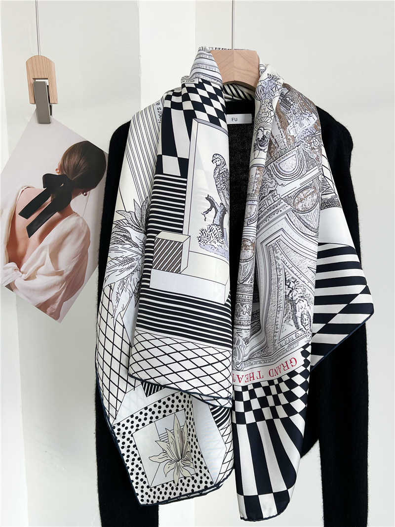 Large Silk Scarfs Brands Desig - Women Accessories Brands recension och pris