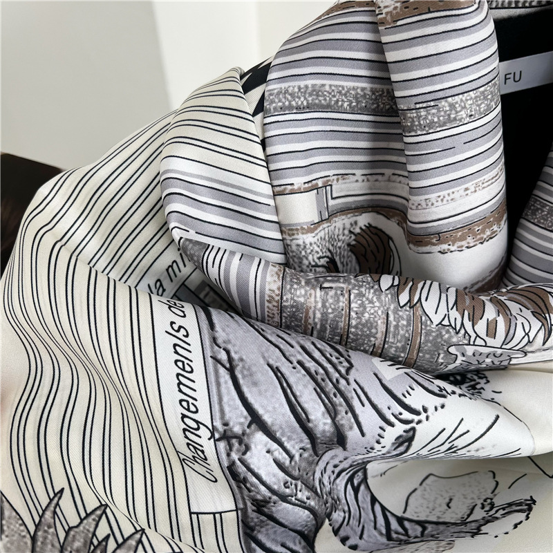 Large Silk Scarfs Brands Desig - Women Accessories Brands recension och pris