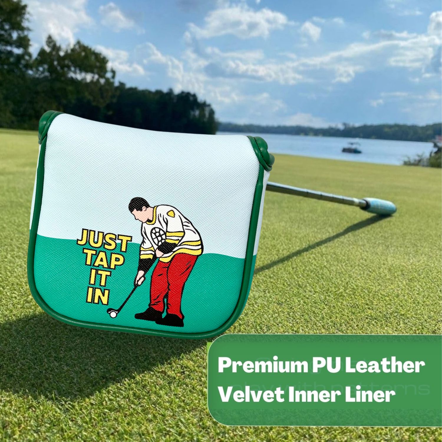Funny PU Leather Golf Putter C - Women'S Golf Accessories recension och pris