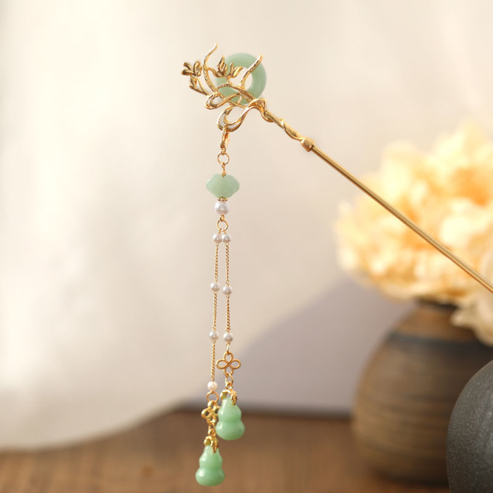 Chinese Style Glass Hairpin Fo - Women Accessories Shop recension och pris