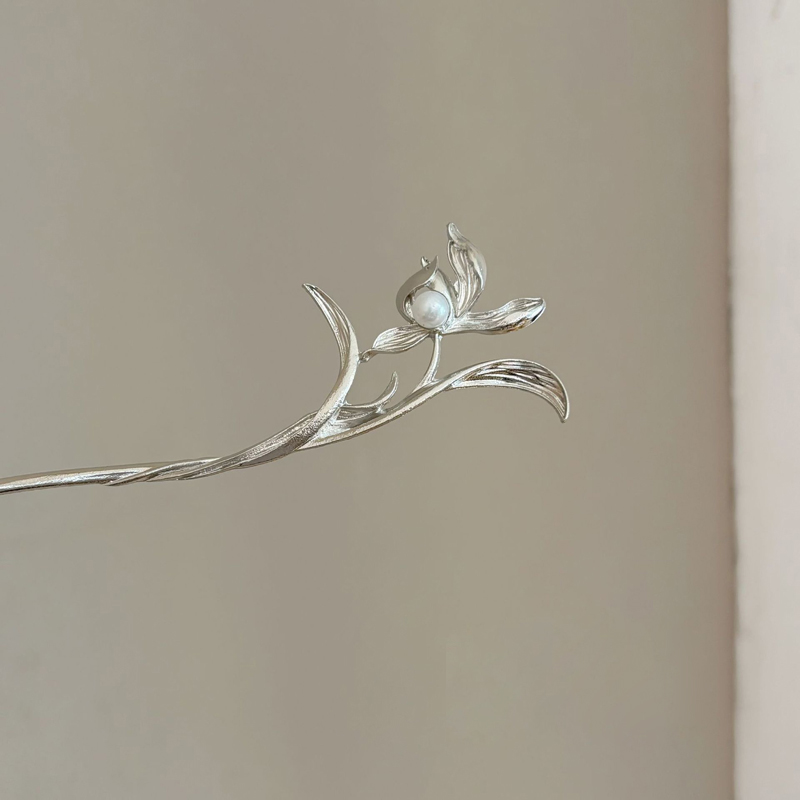 New Chinese Style Silver Orchi - Women Accessories Shop recension och pris