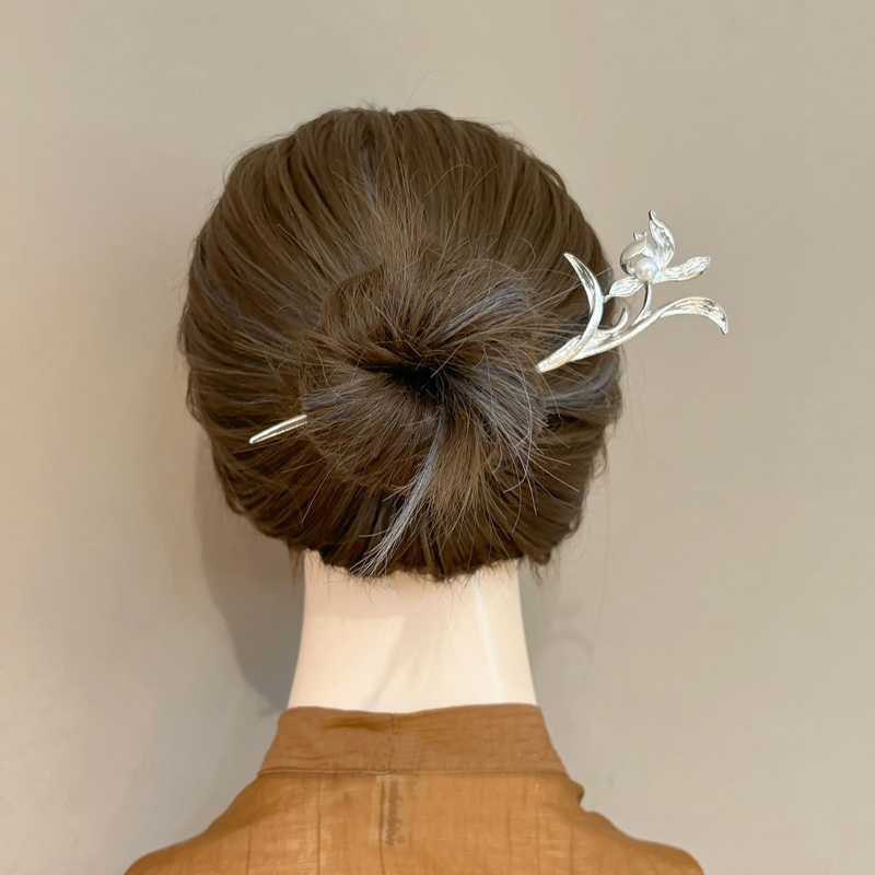 New Chinese Style Silver Orchi - Women Accessories Shop recension och pris