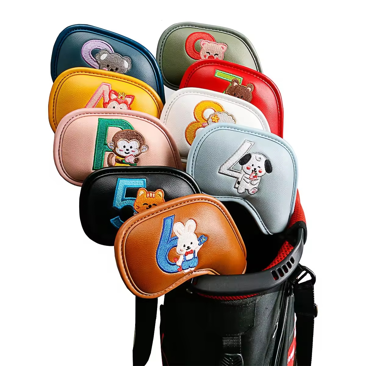 9Pcs Cute Cartoon Animal Golf  - Women'S Golf Accessories recension och pris