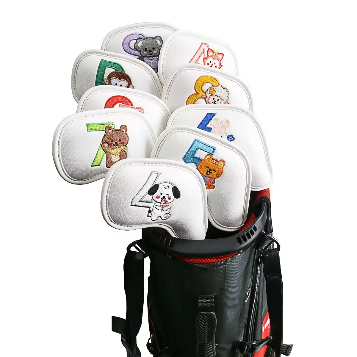 9Pcs Cute Cartoon Animal Golf  - Women'S Golf Accessories recension och pris