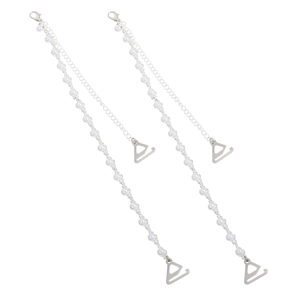 1Pair Pearl Bra Strap Holders  - Women'S Clothing And Accessories recension och pris