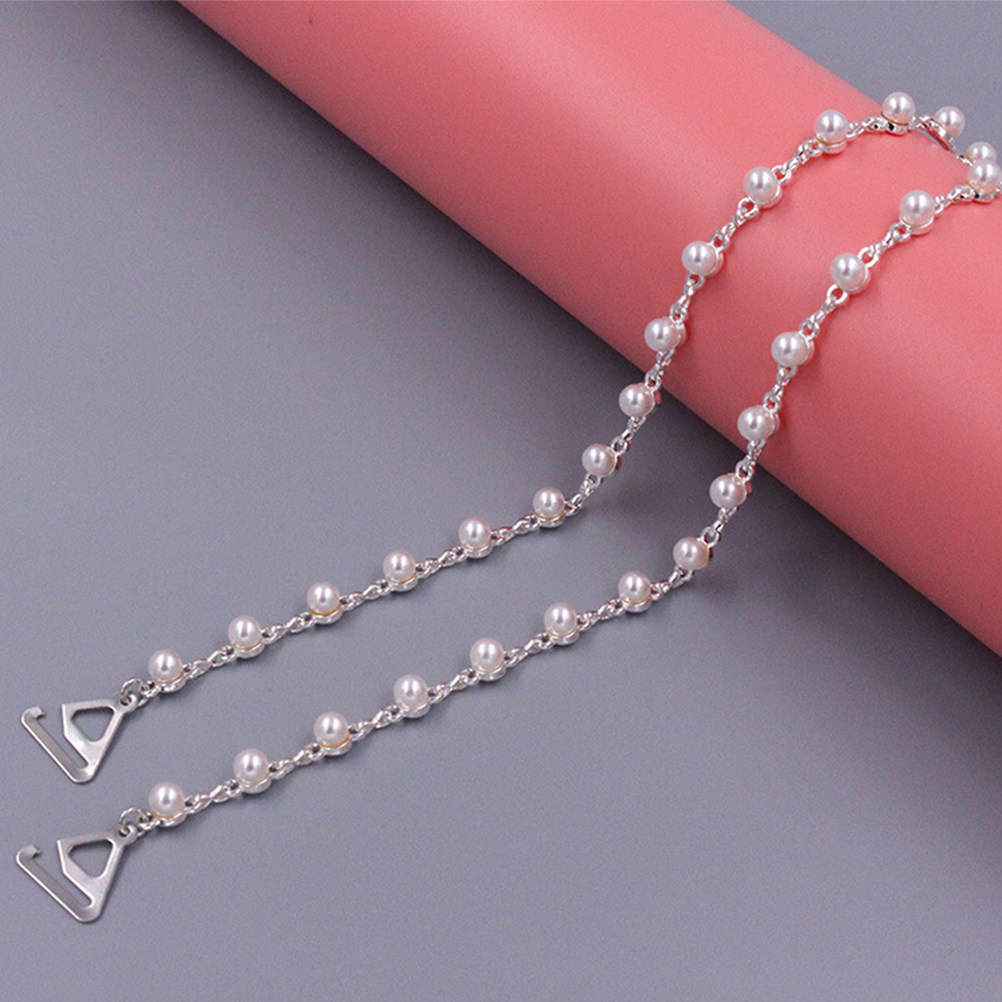 1Pair Pearl Bra Strap Holders  - Women'S Clothing And Accessories recension och pris