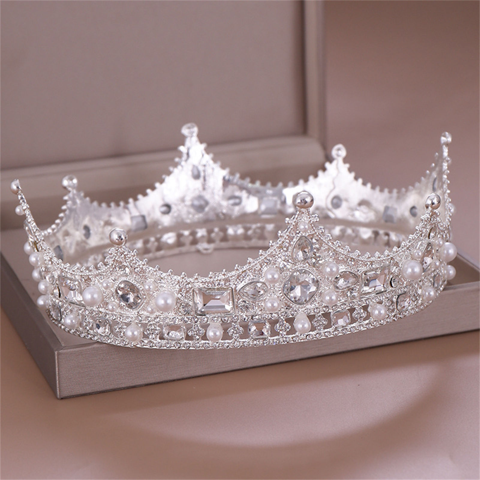 Alloy Crown Tiara Retro Bridal - Women'S Wedding Accessories recension och pris