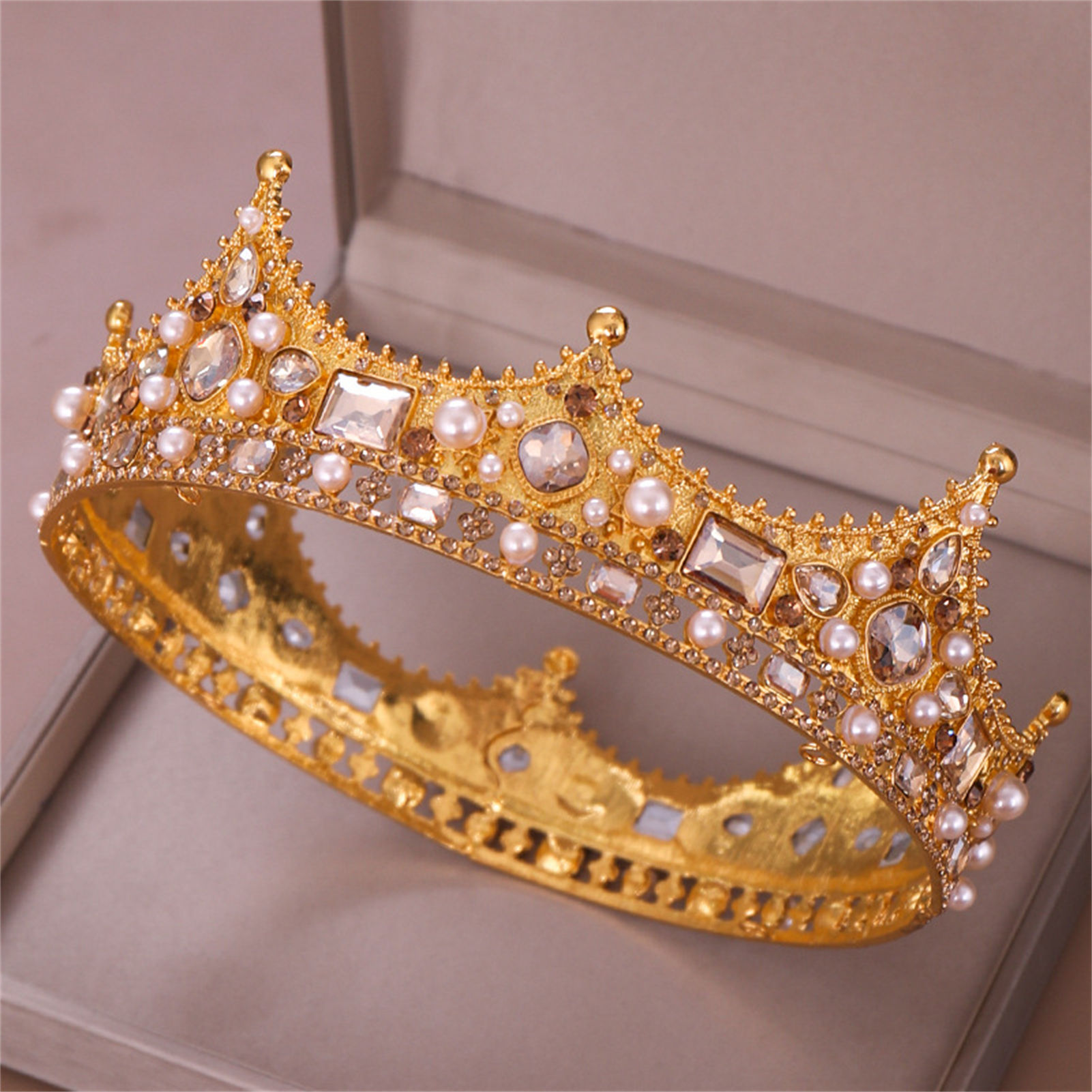 Alloy Crown Tiara Retro Bridal - Women'S Wedding Accessories recension och pris