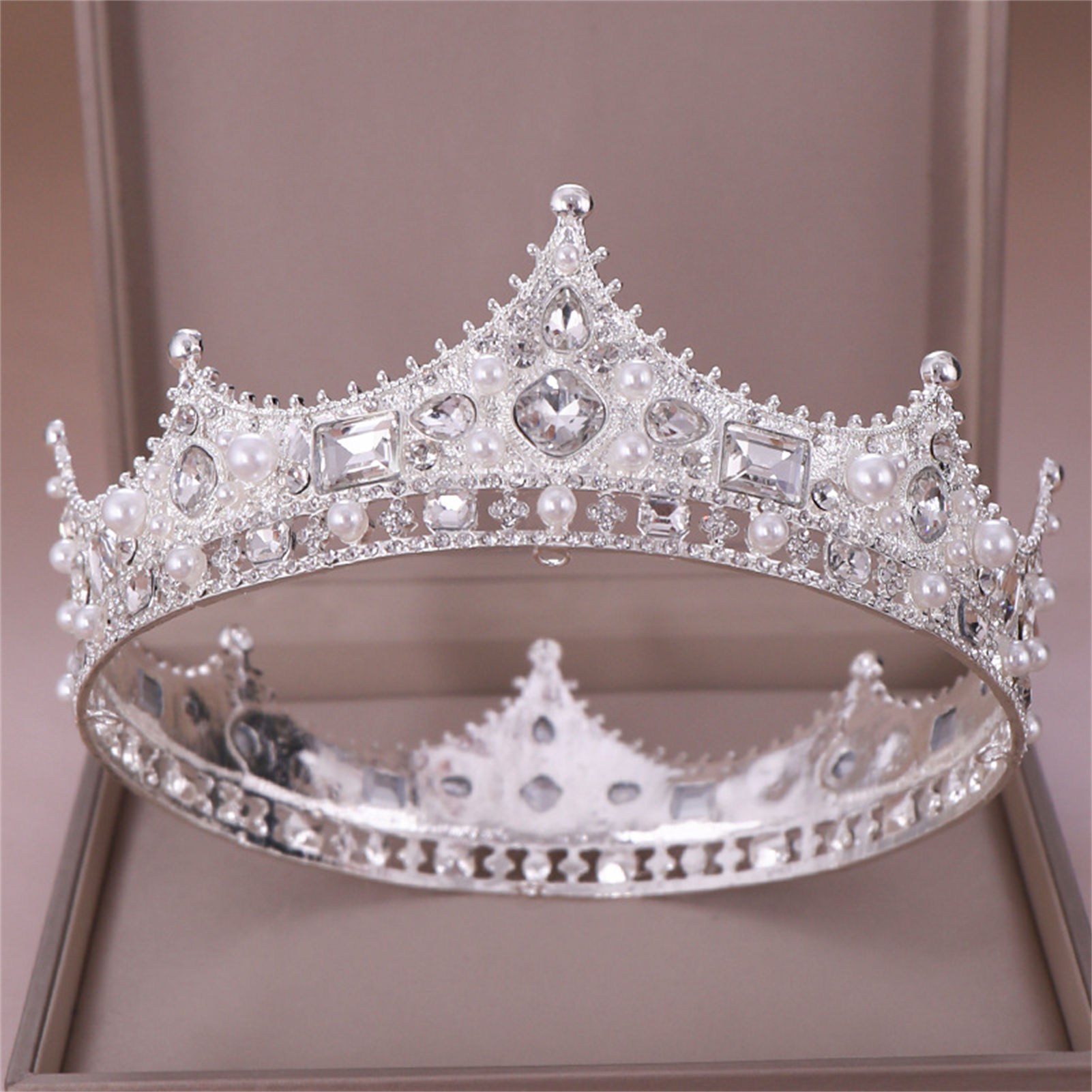 Alloy Crown Tiara Retro Bridal - Women'S Wedding Accessories recension och pris