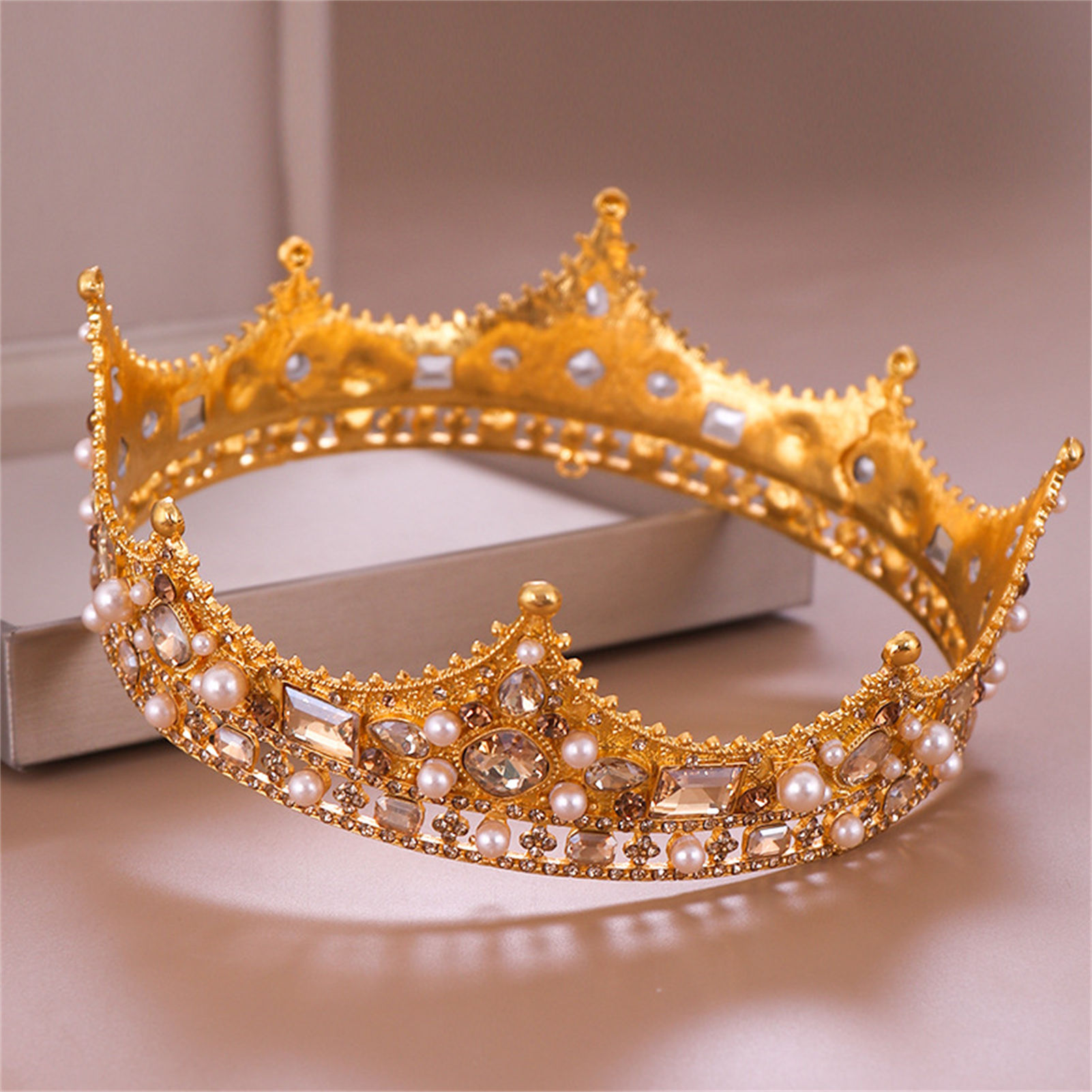 Bridal Crown Rhinestone Tiara  - Women'S Wedding Accessories recension och pris