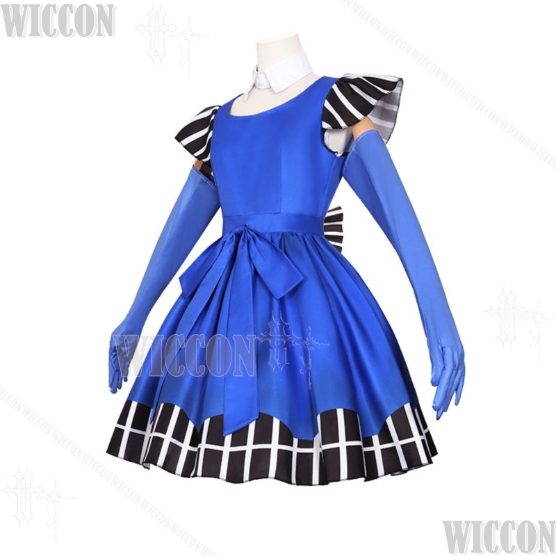 Dark Horror Blue Lolita Maid S - Women'S Clothing And Accessories recension och pris