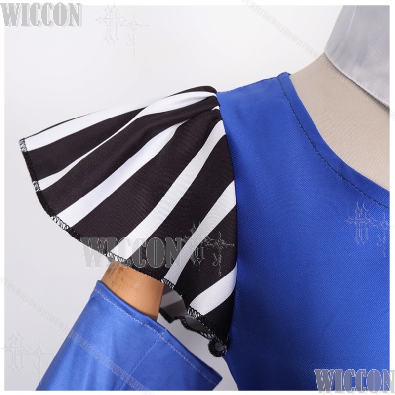 Dark Horror Blue Lolita Maid S - Women'S Clothing And Accessories recension och pris