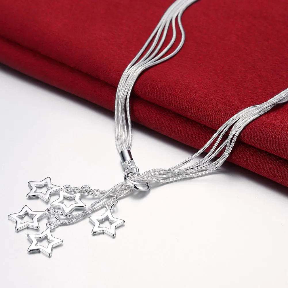45cm Hot sale 925 Sterling Sil - Women'S Accessories Jewelry Sale recension och pris